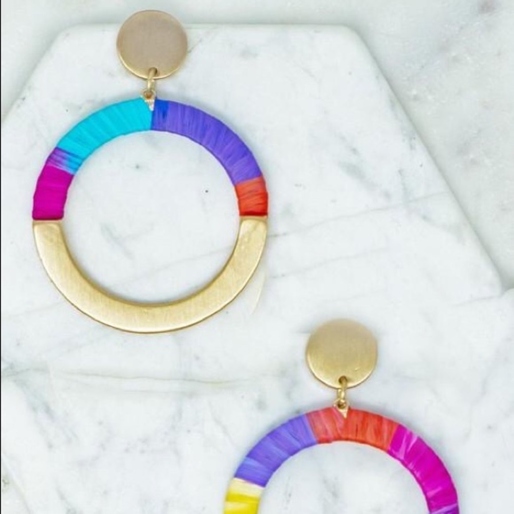 Rainbow Bright Earring